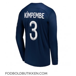 Paris Saint-Germain Presnel Kimpembe #3 Hjemmebanetrøje 2022-23 Langærmet